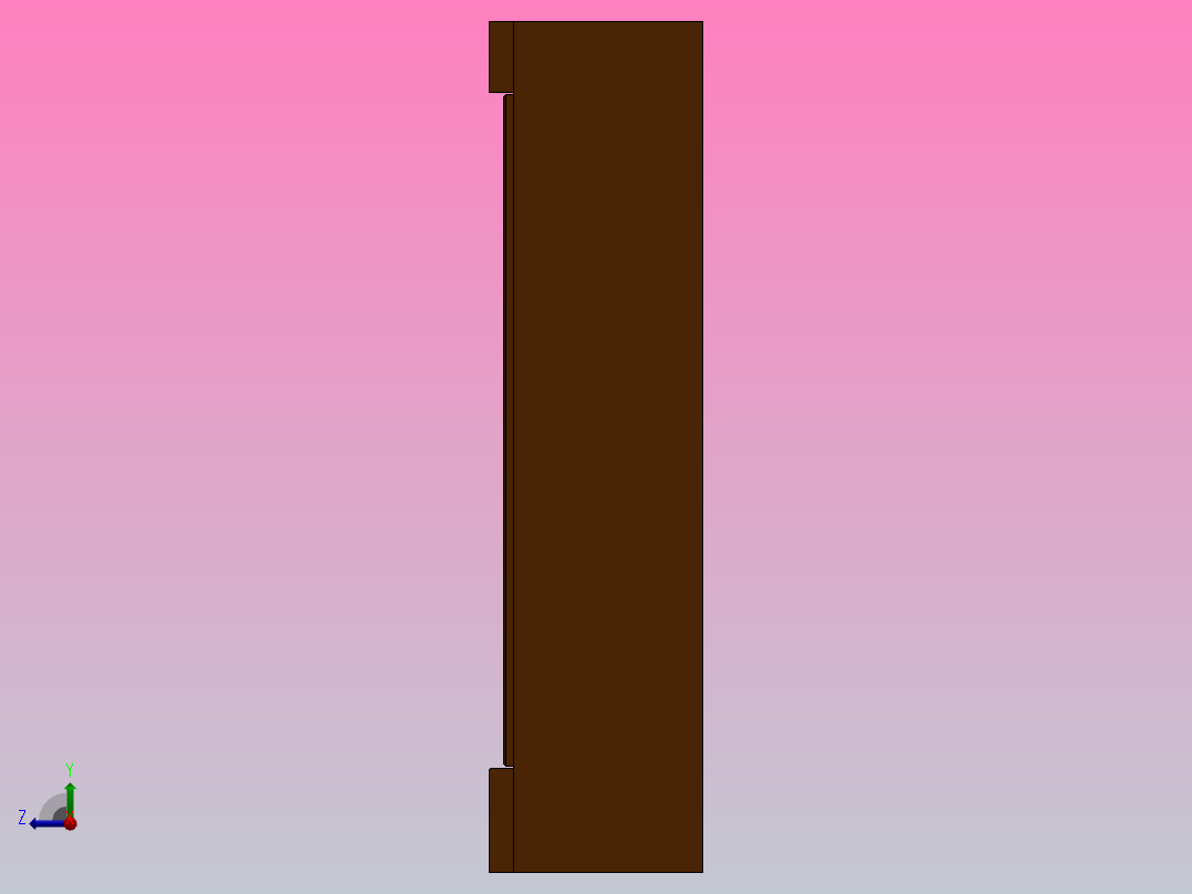 橱柜尺寸为高1.8米，宽2.4米右视图