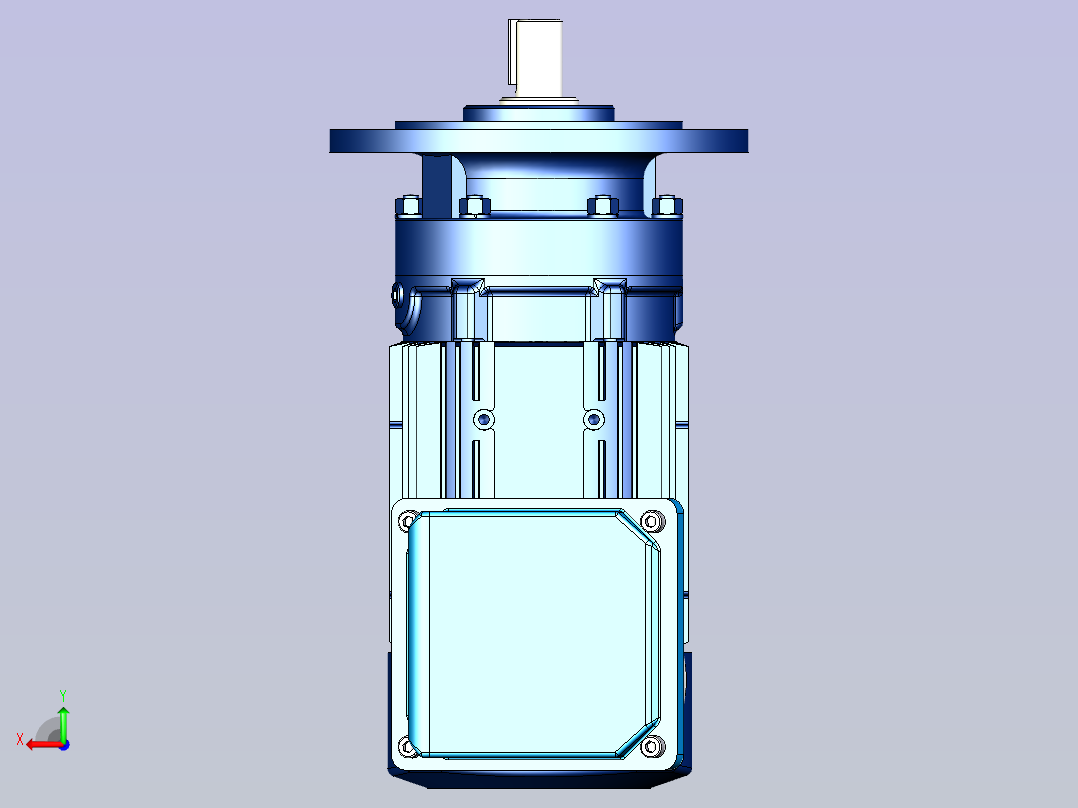 住友(SMT)减速机3D CNVM05-6075后视图