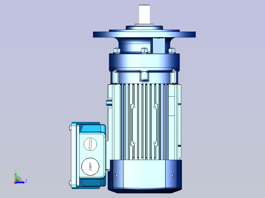 住友(SMT)减速机3D CNVM05-6075左视图