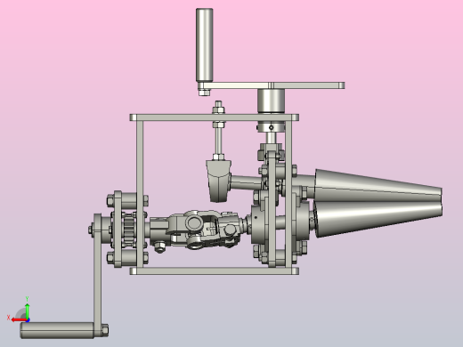三辊锥形滚压机后视缩略图