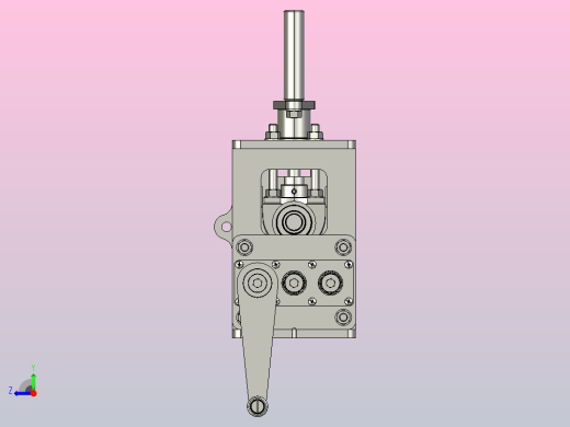 三辊锥形滚压机右视缩略图