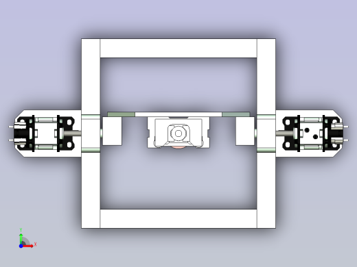 轴承外圈对中翻转机设计前视缩略图