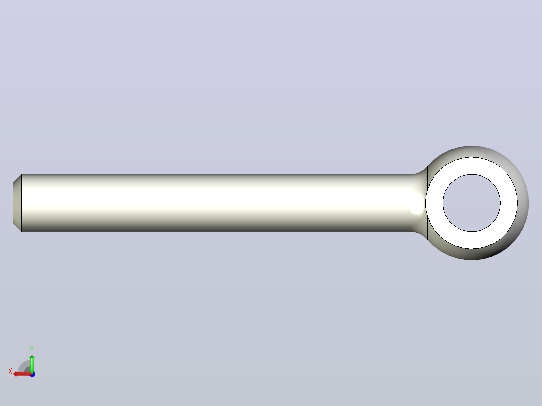 GN 1524-M10-80-NIM GN1524NI摆动螺栓后视图