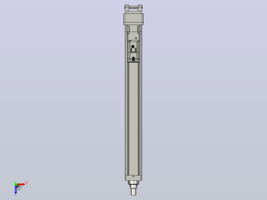 轻载电动缸TPA-ESR100-3210C-L800-MR-CB-W-P75-JX-C3俯视缩略图