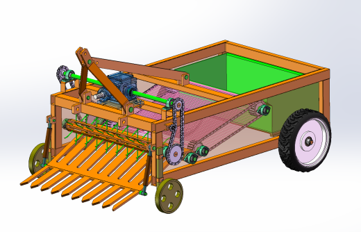 玉米根茬收获机（SW+CAD+说明书）缩略图