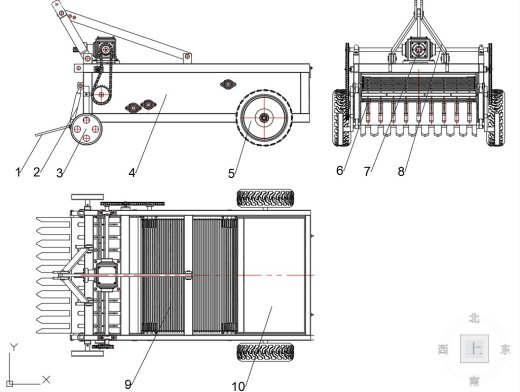 玉米根茬收获机（SW+CAD+说明书）缩略图