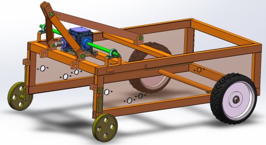 玉米根茬收获机（SW+CAD+说明书）缩略图