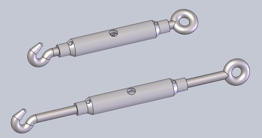 螺丝扣-闭合体-钩-从M6到M48，两侧都有挂钩缩略图