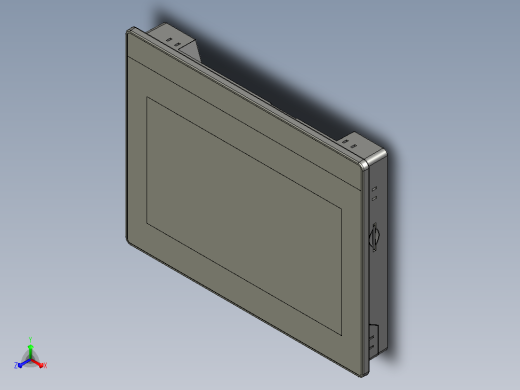 LT2070E 驱动器3D图纸.rar主视缩略图