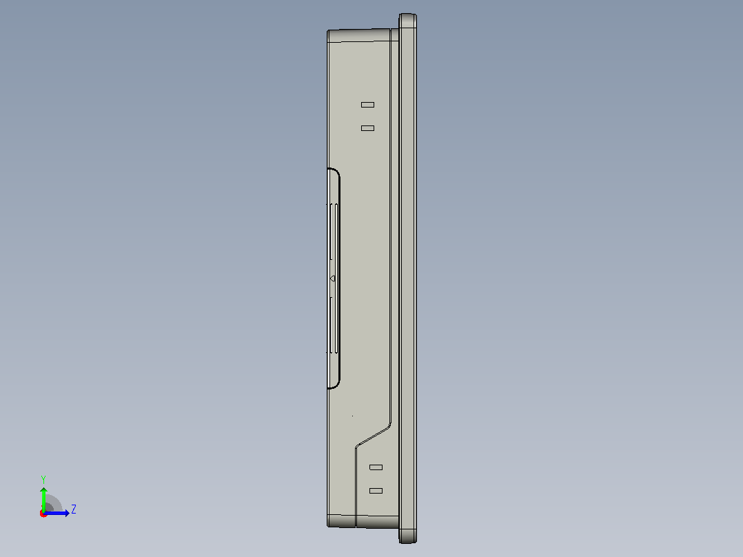 LT2070E 驱动器3D图纸.rar左视图