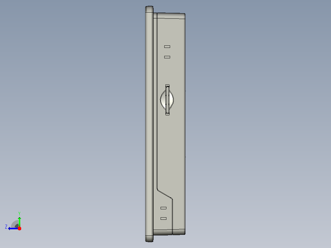 LT2070E 驱动器3D图纸.rar右视图