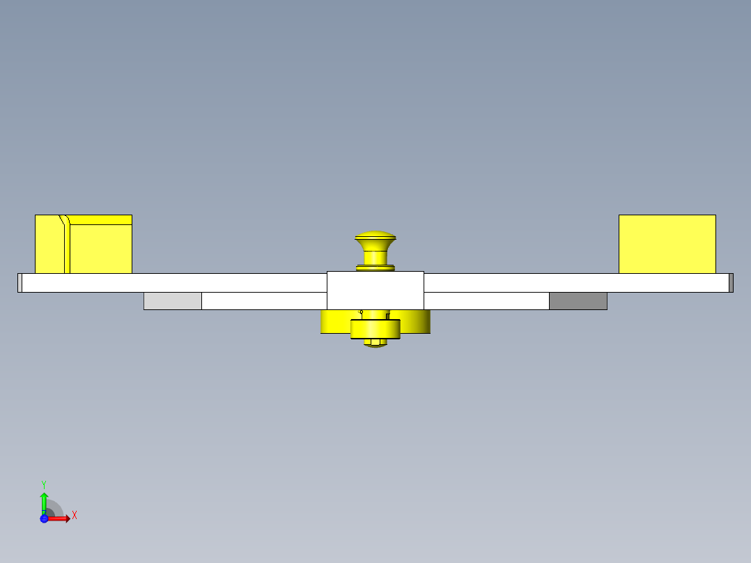 柱塞型旋转组件前视图