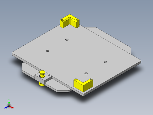 柱塞型旋转组件正等轴测缩略图