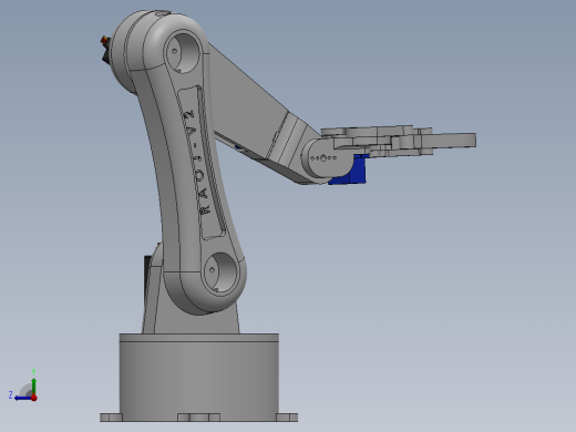 5-dof-robotic-arm-5 SW STL右视缩略图