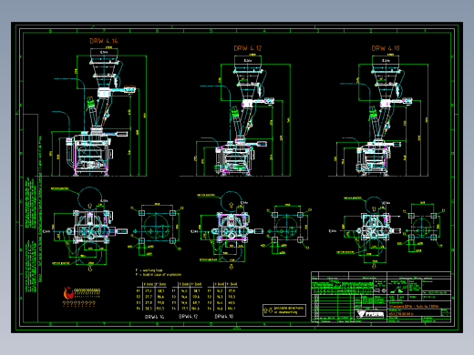老外粉体电子称称量布置图