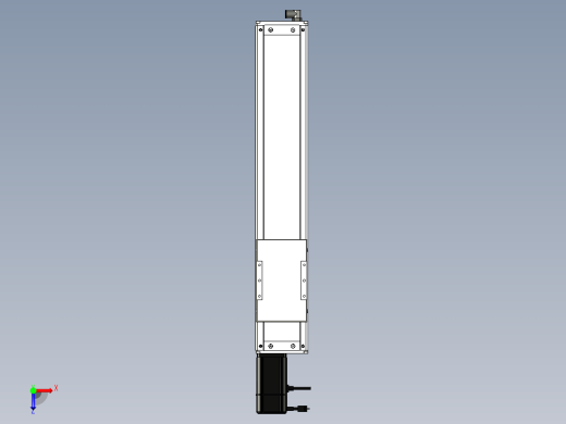 Toyo东佑达直线模组-ECH10-400-BC-400W-A2俯视缩略图