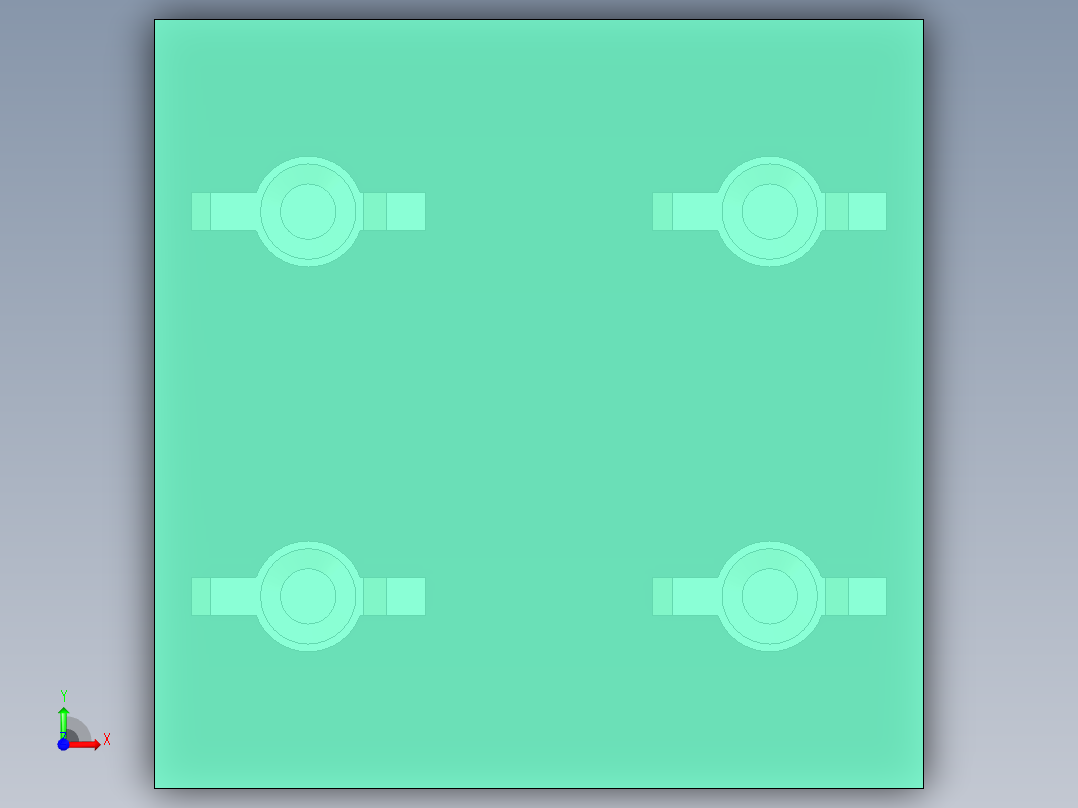 LED_L-875-4_Green_10x10mm前视图