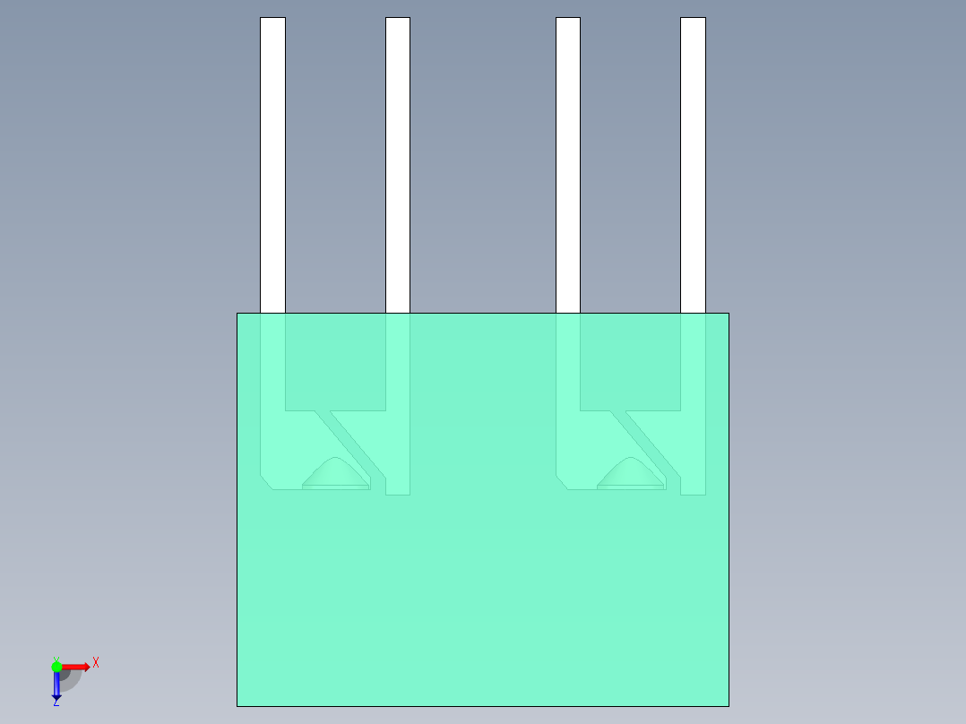 LED_L-875-4_Green_10x10mm俯视图