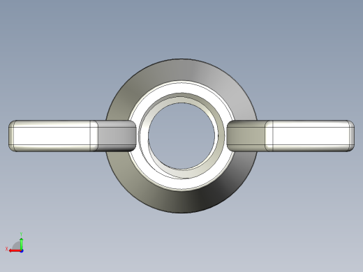 WING NUT 5-16in-18 Thread size 9-16in Base Diameter后视缩略图