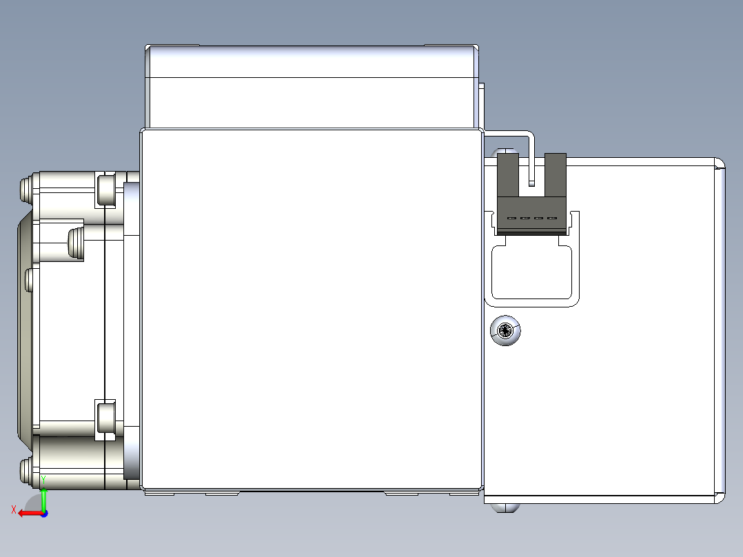 威洛博LB.GB同步带传动--欧规系列LB6A-L65-S1050-BR后视图