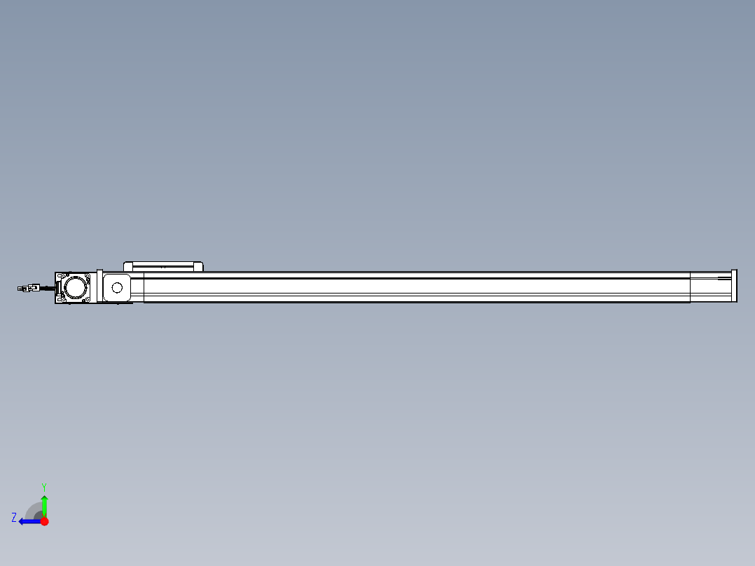 威洛博LB.GB同步带传动--欧规系列LB6A-L65-S1050-BR右视图