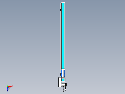 威洛博LB.GB同步带传动--欧规系列LB6A-L65-S1050-BR俯视缩略图