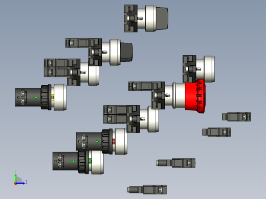 控制开关-3SB6 - Siemens.x_t左视缩略图