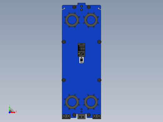 阿法拉伐热交换器：T15 MFM前视缩略图