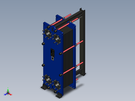 阿法拉伐热交换器：T15 MFM正等轴测缩略图