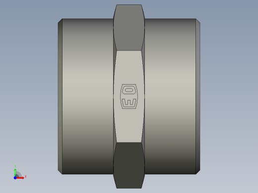 卡套式工业通用硬管接头EO Union G35LCFX前视缩略图