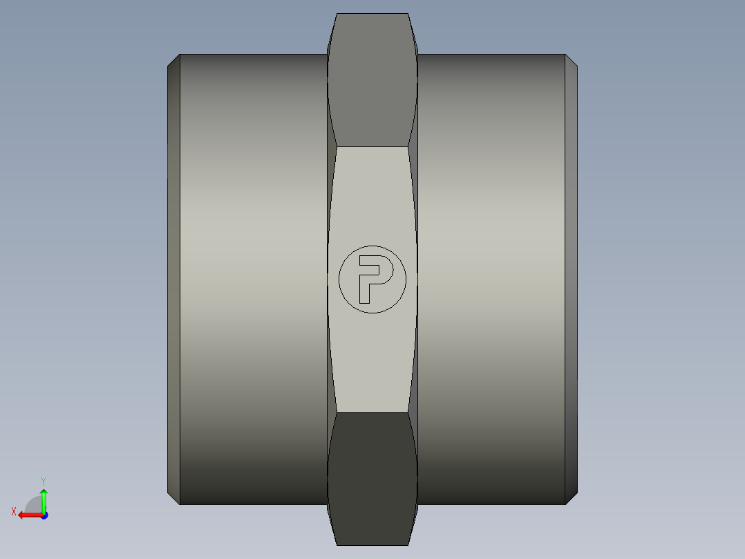 卡套式工业通用硬管接头EO Union G35LCFX后视图