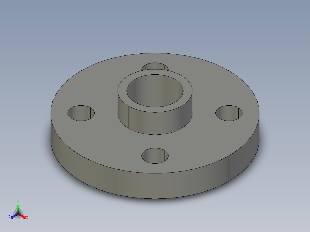 船舶管路系统SeaCor_Flange Vanstone_SOC_37J154007_0.75in主视图