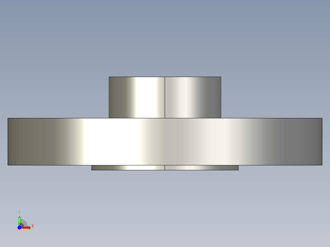 船舶管路系统SeaCor_Flange Vanstone_SOC_37J154007_0.75in前视图