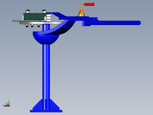 手动钢筋弯管机右视缩略图