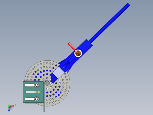 手动钢筋弯管机俯视缩略图