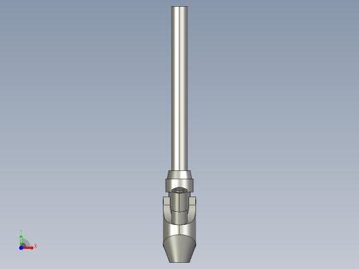 基恩士SJ-S01Wblower_kc图纸模型前视缩略图