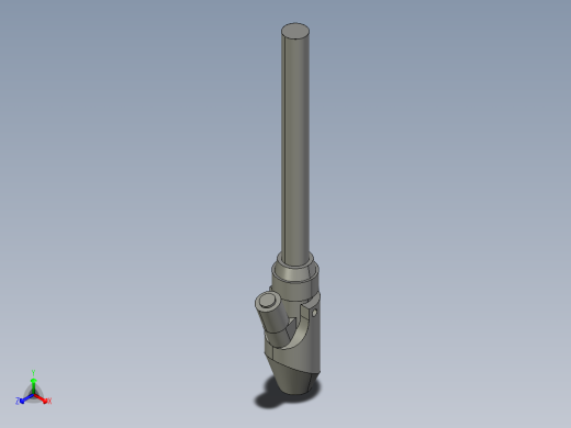 基恩士SJ-S01Wblower_kc图纸模型正等轴测缩略图