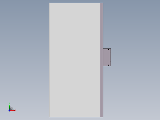 实验台建模前视缩略图