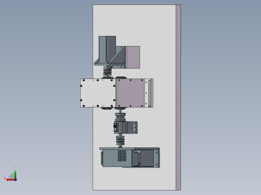 实验台建模后视缩略图