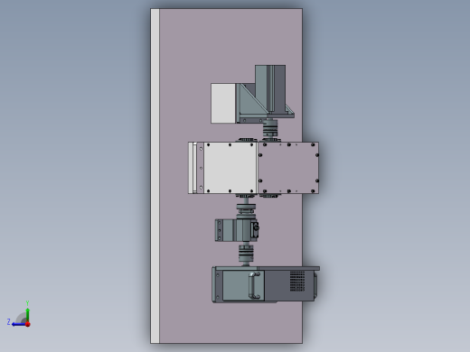 实验台建模右视缩略图