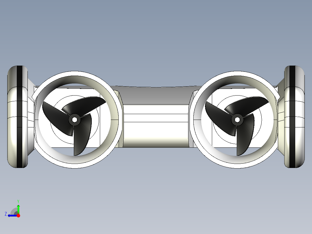 微型遥控水下航行器--igs sw右视图