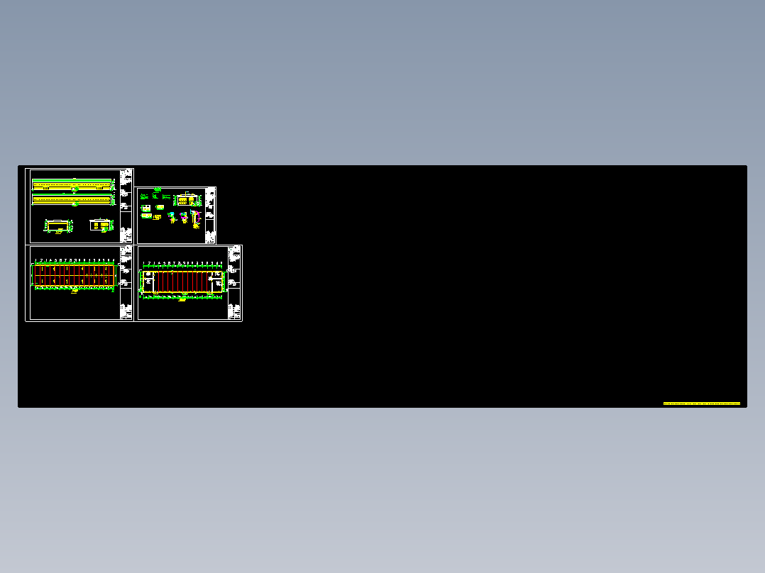 单层排架24米跨实验室毕业设计（含计算书、施工组织设计、部分设计图）