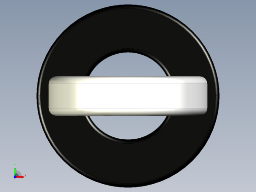 印刷电路板的通孔测试点。印刷电路板焊接孔直径1毫米，高度5毫米前视缩略图