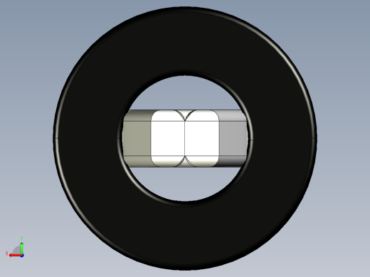 印刷电路板的通孔测试点。印刷电路板焊接孔直径1毫米，高度5毫米后视缩略图
