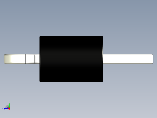 印刷电路板的通孔测试点。印刷电路板焊接孔直径1毫米，高度5毫米右视缩略图