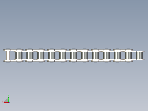50标准滚子链---stp后视缩略图