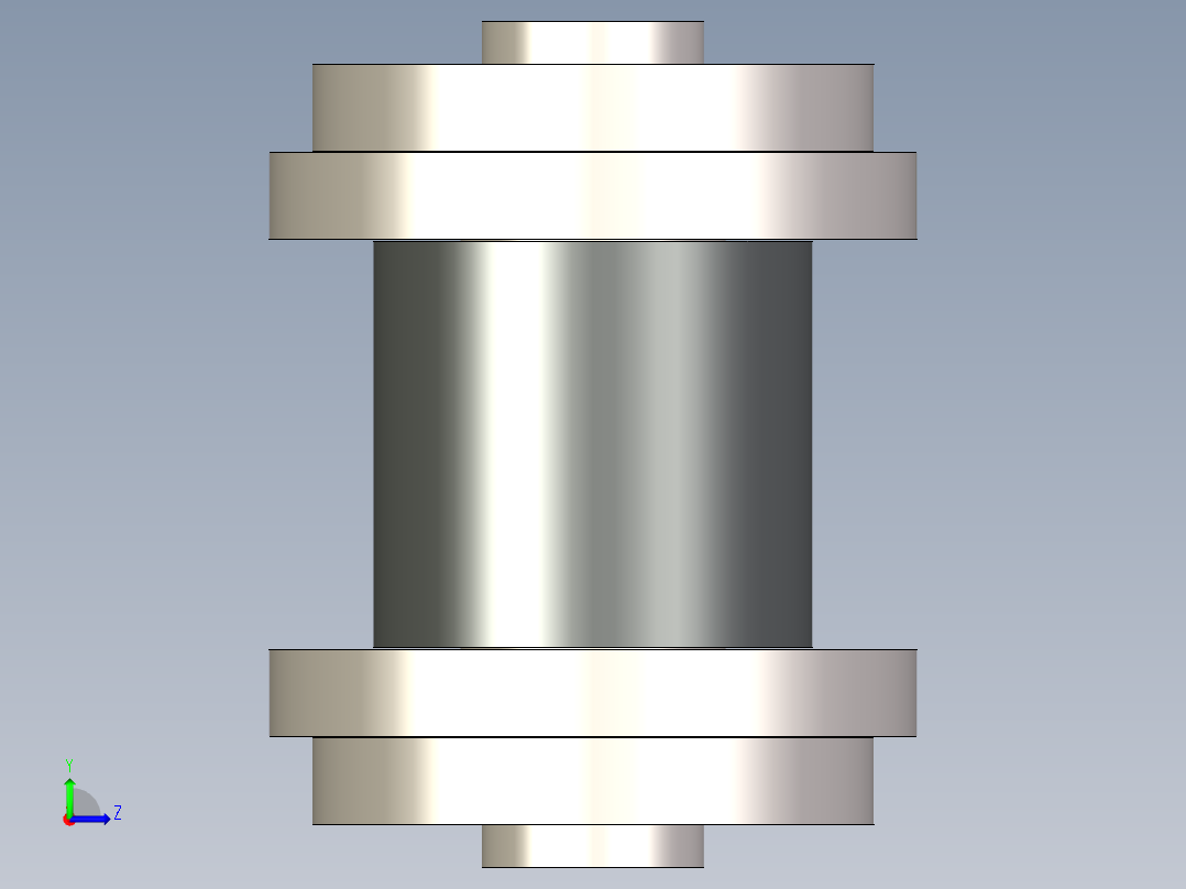 50标准滚子链---stp左视图