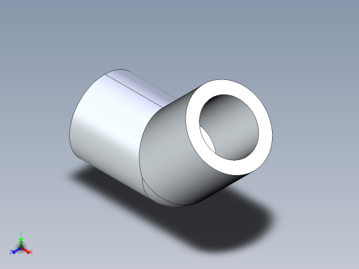 CPVC管件08-Sch80_45Elbow_SxS_9817-002_0.25in