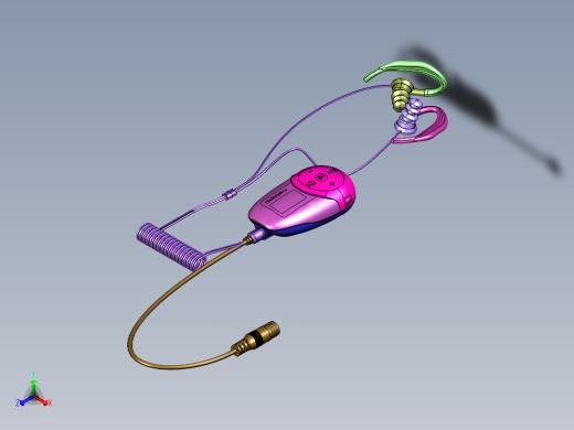 中性便携式游泳运动mp3正等轴测缩略图