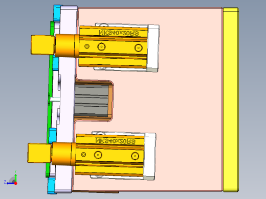 ZAZ00-D-笔记本CNC工装夹具三维模型CNC5-0820右视缩略图